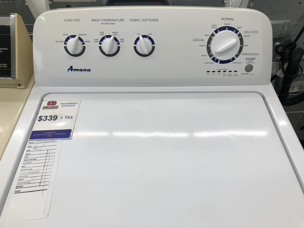 Comprehensive Amana Washing Machine Error Code List